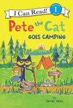 Cover image of Pete the cat goes camping