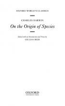 Cover image of On the origin of species