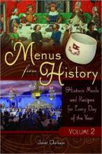 Cover image of Menus from history