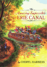 Cover image of The amazing impossible Erie Canal