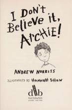 Cover image of I don't believe it, Archie!