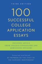 Cover image of 100 successful college application essays