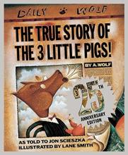 Cover image of The true story of the 3 little pigs