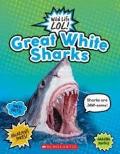 Cover image of Great white sharks