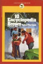 Cover image of Encyclopedia Brown takes the case