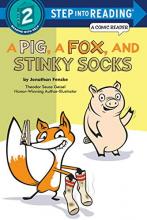 Cover image of A pig, a fox, and stinky socks