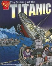 Cover image of The sinking of the Titanic