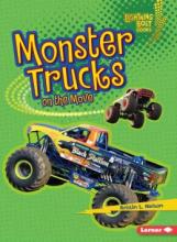 Cover image of Monster trucks on the move