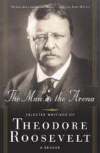 Cover image of The man in the arena