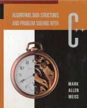 Cover image of Algorithms, data structures, and problem solving with C++