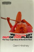 Cover image of We gotta get out of this place