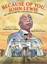 Cover image of Because of you, John Lewis