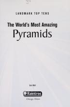 Cover image of The world's most amazing pyramids