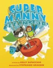 Cover image of Super Manny cleans up!