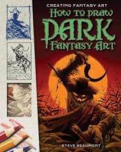 Cover image of How to draw dark fantasy art