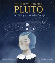 Cover image of The girl who named Pluto