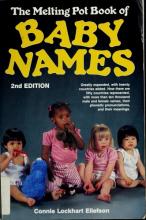 Cover image of The melting pot book of baby names