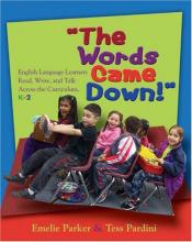 Cover image of "The words came down!"