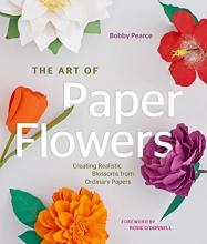 Cover image of The art of paper flowers