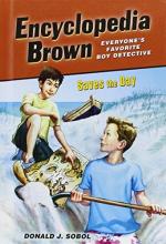 Cover image of Encyclopedia Brown saves the day