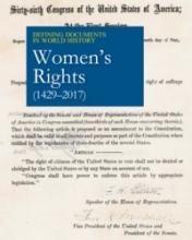 Cover image of Women's rights (1429-2017)
