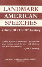 Cover image of Landmark American speeches