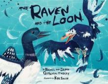 Cover image of The raven and the loon