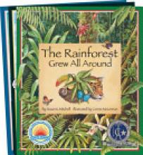 Cover image of The rainforest grew all around