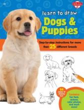 Cover image of Learn to draw dogs & puppies
