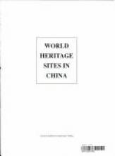 Cover image of World heritage sites in China