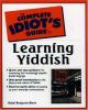 Cover image of The complete idiot's guide to learning Yiddish