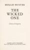 Cover image of The wicked one