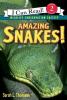 Cover image of Amazing snakes!