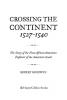 Cover image of Crossing the continent, 1527-1540