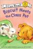 Cover image of Biscuit meets the class pet