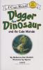 Cover image of Digger the dinosaur and the cake mistake