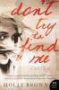 Cover image of Don't try to find me