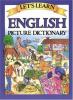 Cover image of Let's learn English picture dictionary