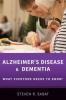 Cover image of Alzheimer's disease and dementia
