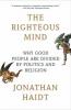 Cover image of The righteous mind
