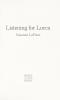 Cover image of Listening for Lucca