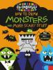 Cover image of Ed Emberley's how to draw monsters and more scary stuff