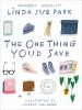 Cover image of The one thing you'd save