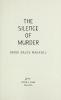 Cover image of The silence of murder