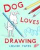 Cover image of Dog loves drawing