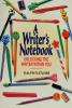 Cover image of A writer's notebook