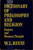 Cover image of Dictionary of philosophy and religion