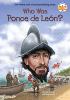 Cover image of Who was Ponce de Le?n?