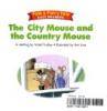 Cover image of The city mouse and the country mouse