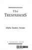 Cover image of The trespassers